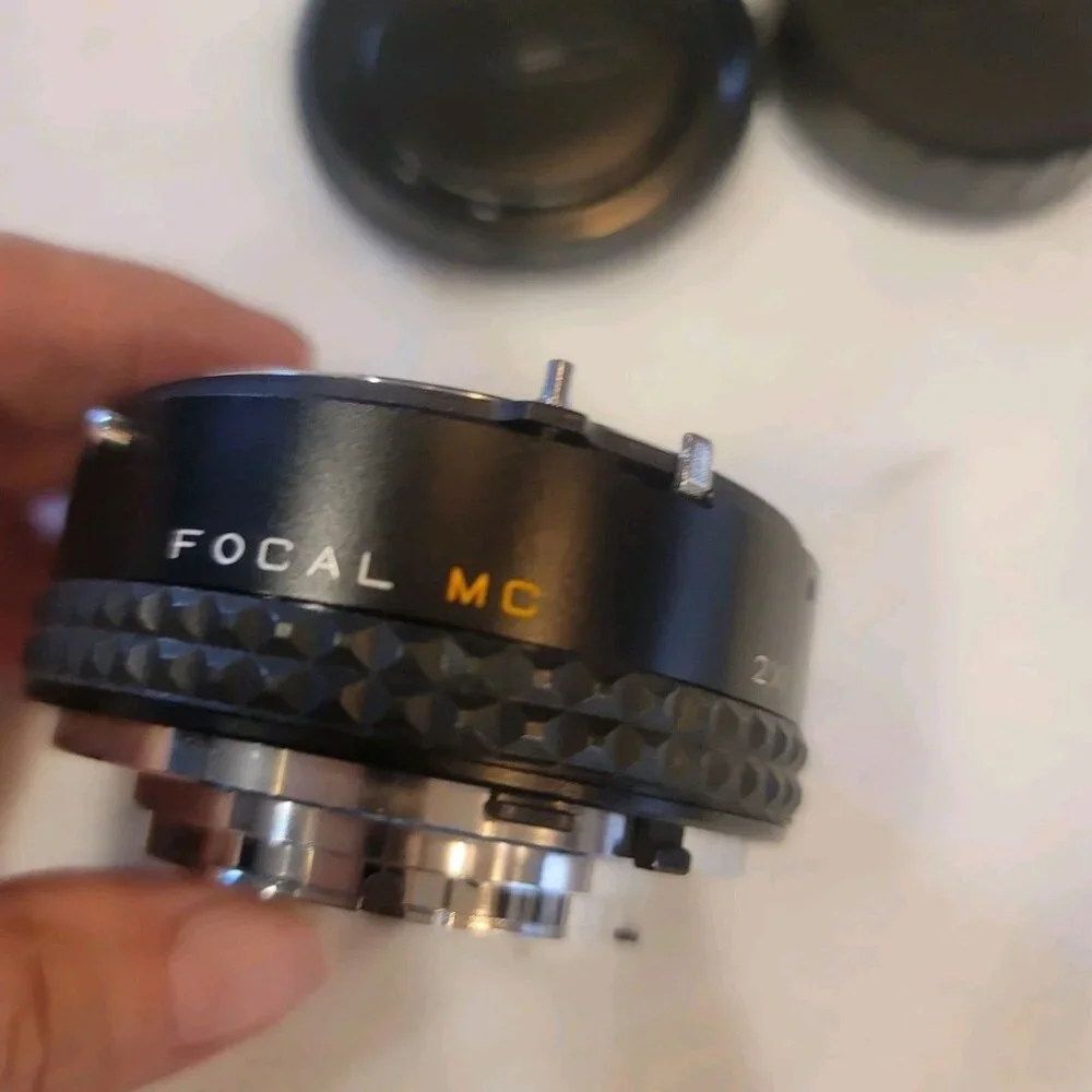 Minolta Focal MC 2X Converter Lens M1 With Case Made In Japan